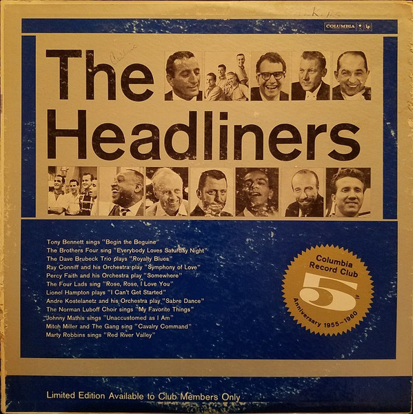Various - The Headliners (LP, Comp, Mono, Club, Ltd)