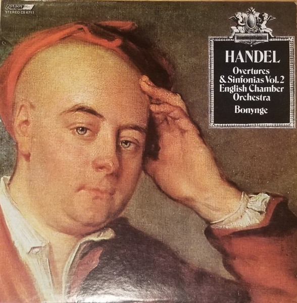 Handel*, English Chamber Orchestra, Richard Bonynge - Handel Overtures Vol.2 (LP)