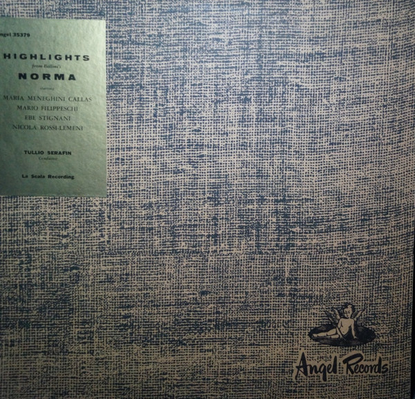 Vincenzo Bellini, Tullio Serafin - Highlights From Bellini's Norma (LP, Album)