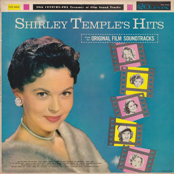 Shirley Temple - Shirley Temple's Hits (From Her Original Film Soundtracks) (LP, Album)