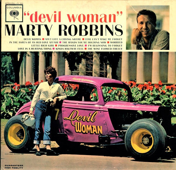 Marty Robbins - Devil Woman (LP, Album, Mono)
