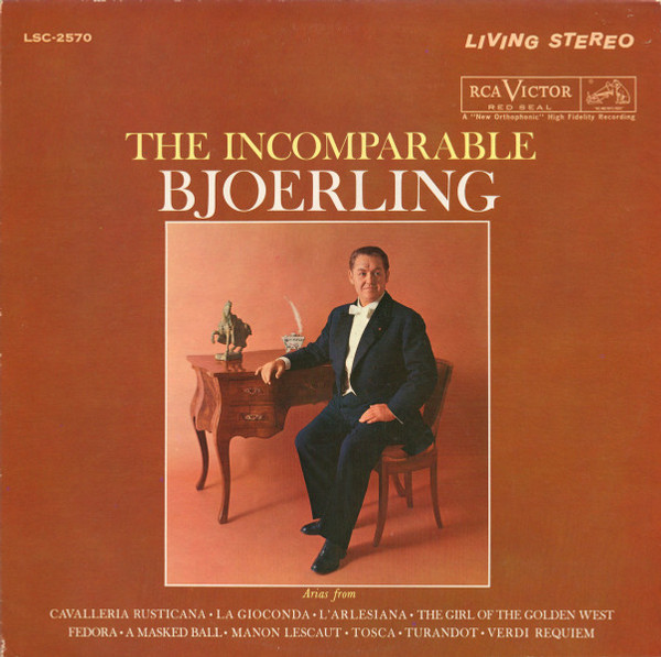 Jussi Bjoerling* - The Incomparable Bjoerling (LP, Comp)