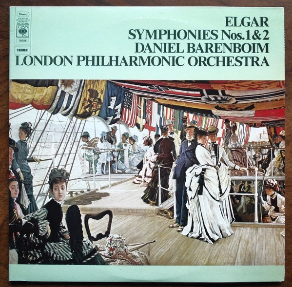 Daniel Barenboim, Sir Edward Elgar, The London Philharmonic Orchestra - Symphonies No. 1 & 2 (2xLP, Comp)