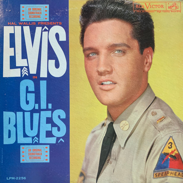 Elvis* - G. I. Blues (LP, Album, Mono, RP, Roc)