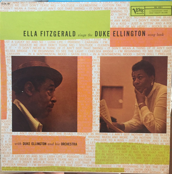 Ella Fitzgerald - Ella Fitzgerald Sings The Duke Ellington Song Book, Vol. 1 (2xLP, Mono)