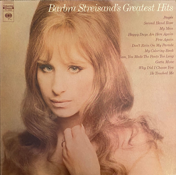 Barbra Streisand - Barbra Streisand's Greatest Hits (LP, Comp, Club, RE)