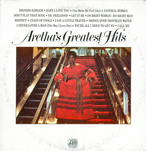 Aretha Franklin - Aretha's Greatest Hits (LP, Comp, Club, CRC)