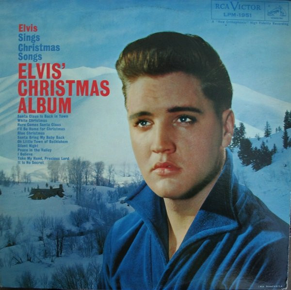 Elvis Presley - Elvis' Christmas Album (LP, Album, Mono, RE, Roc)