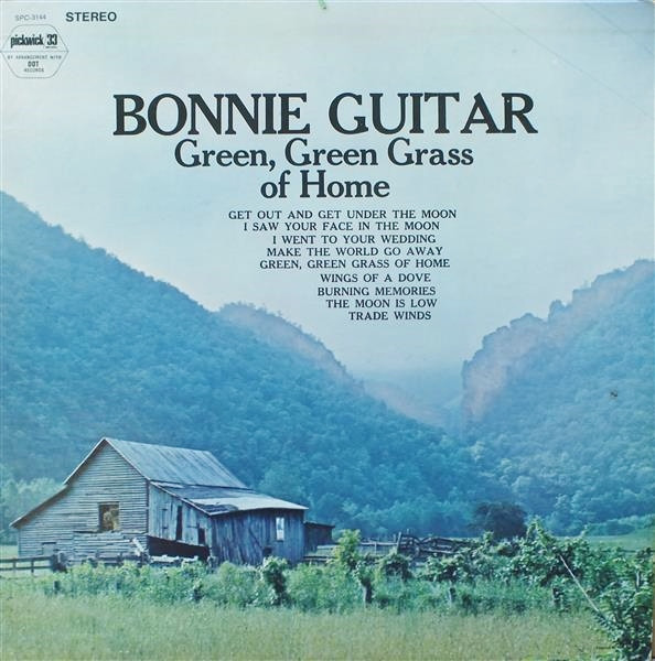 Bonnie Guitar - Green, Green Grass Of Home (LP, Album)
