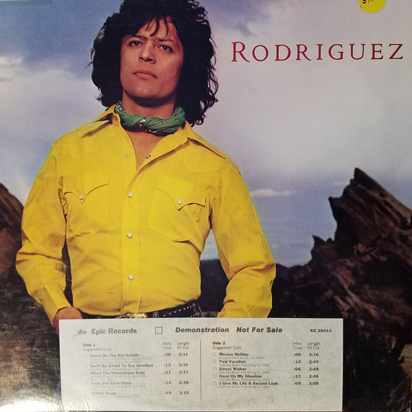 Johnny Rodriguez (4) - Rodriguez (LP, Album, Promo)