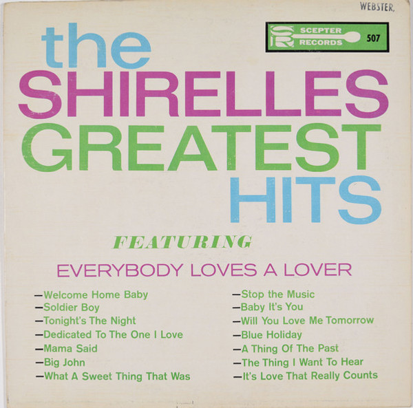 The Shirelles - The Shirelles Greatest Hits (LP, Album, Comp, Mono)