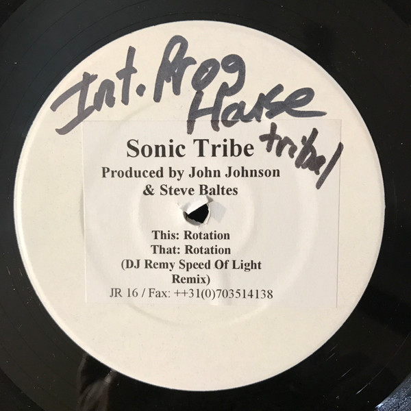 Sonic Tribe - Rotation (12", W/Lbl, Sti)