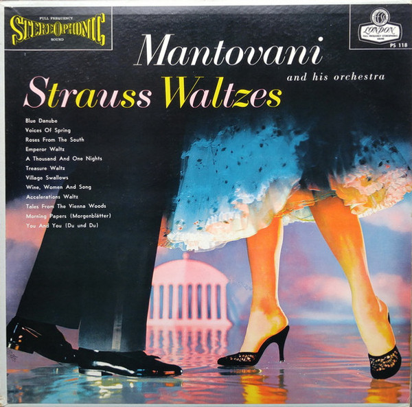 Mantovani And His Orchestra - Strauss Waltzes (LP, Album)