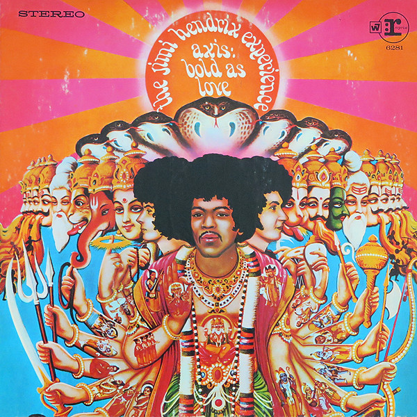 The Jimi Hendrix Experience - Axis: Bold As Love (LP, Album, RP, Gat)