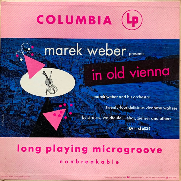Marek Weber And His Orchestra* - In Old Vienna (10", Album, Mono, RE, ʟᴀ )