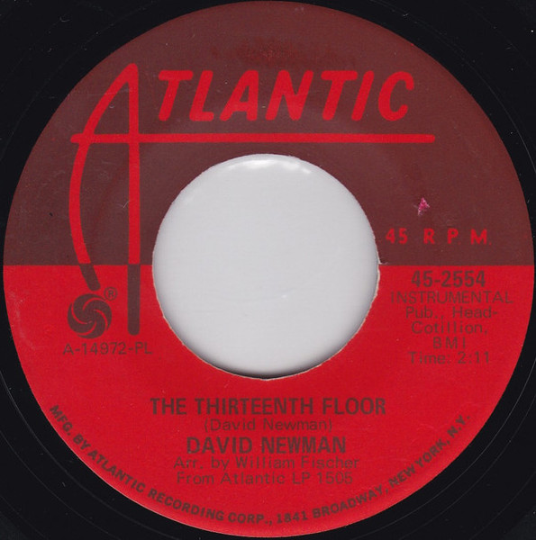 David Newman* - The Thirteenth Floor (7", PL)