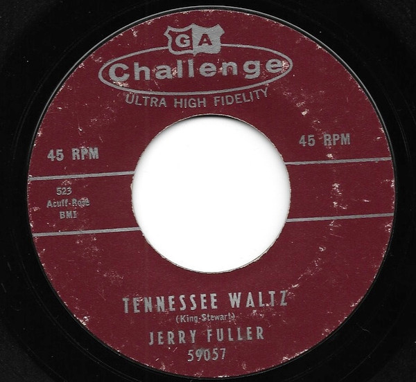 Jerry Fuller - Tennessee Waltz / Charlene (7", Single)