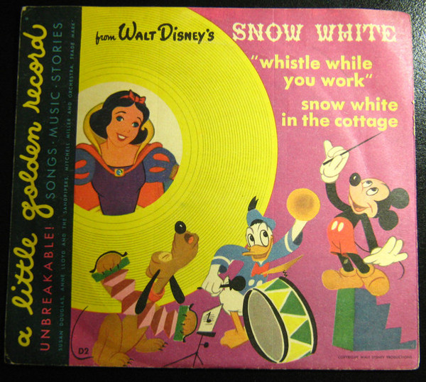 Anne Lloyd - Gilbert Mack - Susan Douglas And The Sandpipers (2), Mitchell Miller And Orchestra* - Whistle While You Work / Snow White In The Cottage (6", Yel)
