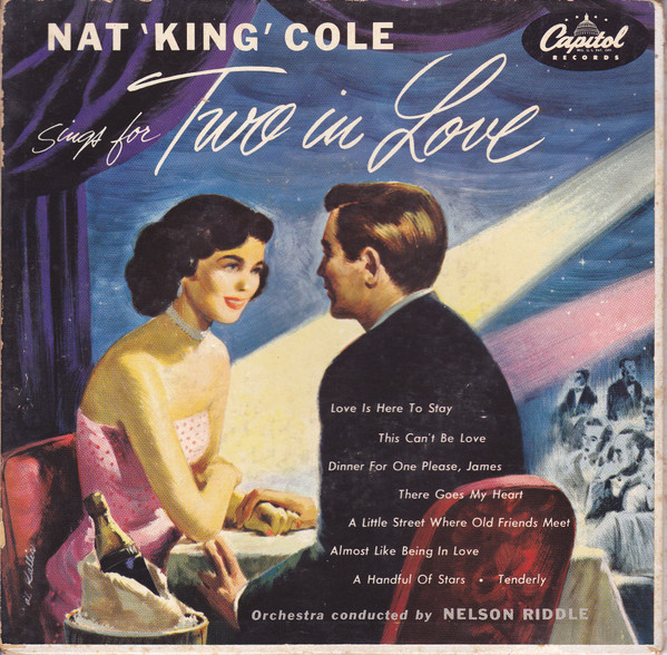 Nat 'King' Cole* - Nat "King" Cole Sings For Two In Love (2x7", Album, EP)