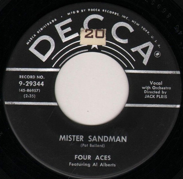 The Four Aces - Mister Sandman (7")