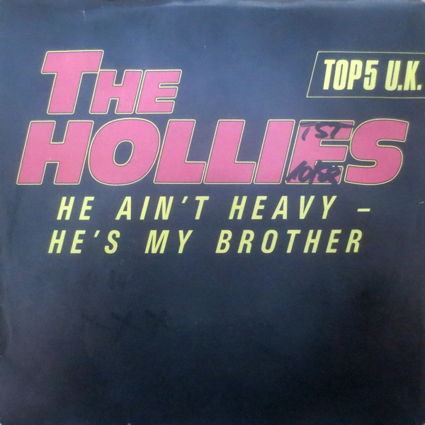 The Hollies - He Ain't Heavy - He's My Brother (7", Single, RE)