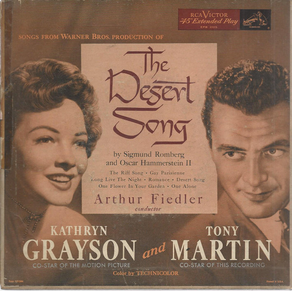 Kathryn Grayson And Tony Martin (3) - The Desert Song (2x7", Album)