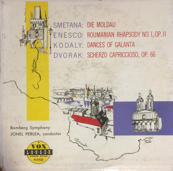 Smetana*, Enesco*, Kodály*, Dvořák*, Bamberg Symphony Orchestra*, Jonel Perlea - Vltava / Roumanian Rhapsody No. 1, Op. 11 / Dances Of Galanta / Scherzo Capriccioso, Op. 66 (LP, Mono)