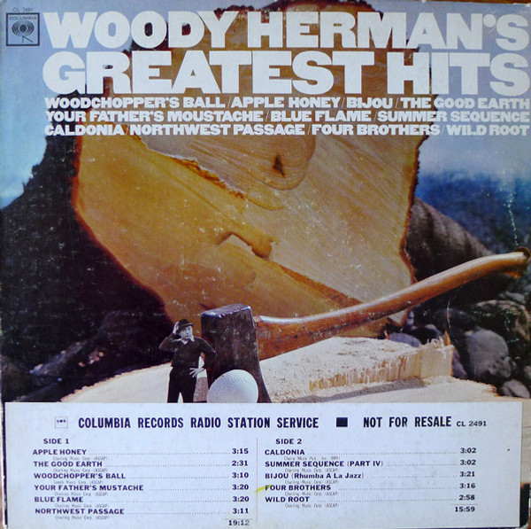 Woody Herman - Woody Herman's Greatest Hits (LP, Comp, Mono, Promo)