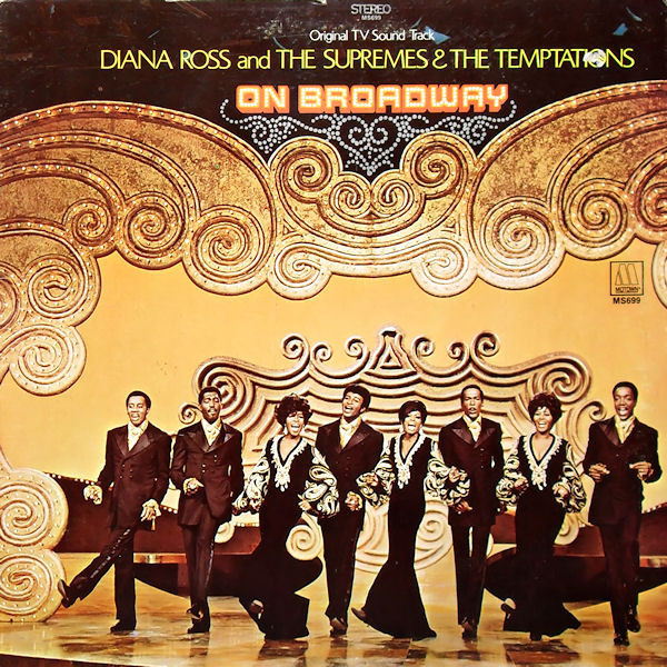Diana Ross And The Supremes* & The Temptations - On Broadway (Original TV Sound Track) (LP, Album, Gat)