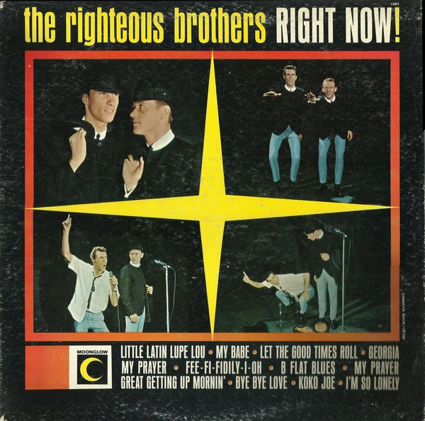 The Righteous Brothers - Right Now! (LP, Album, Mono, MGM)_1