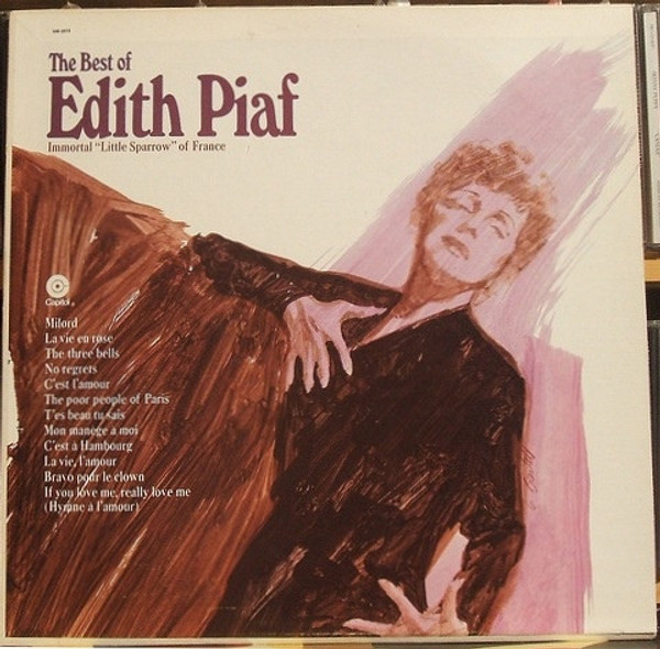 Edith Piaf - The Best Of Edith Piaf (LP, Comp)_2724689965