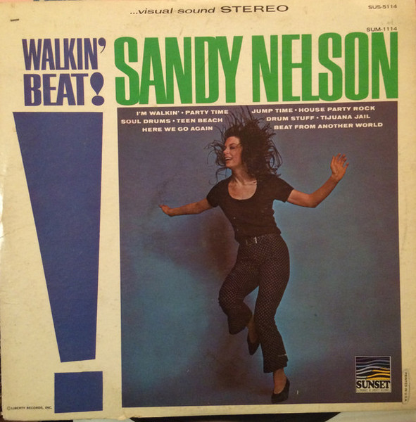 Sandy Nelson - Walkin' Beat (LP, Album)_2724665818