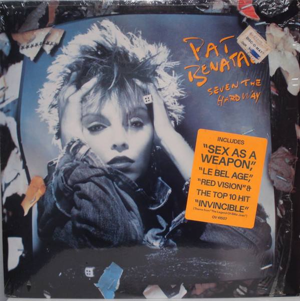 Pat Benatar - Seven The Hard Way (LP, Album, Pit)