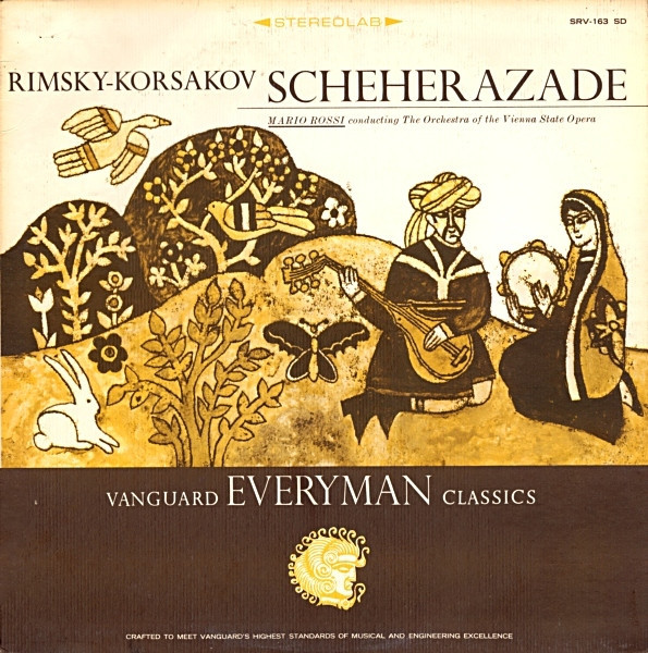 Mario Rossi (2) Conducting The Orchestra Of The Vienna State Opera* / Rimsky-Korsakov* - Scheherazade (LP, Album, RE)_2695201960