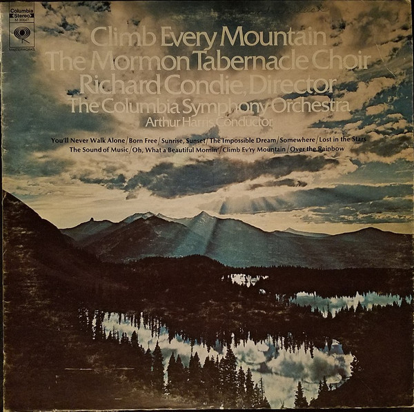 The Mormon Tabernacle Choir* - Climb Every Mountain (LP, Album, Pit)