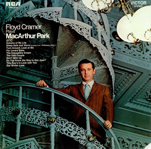 Floyd Cramer - Floyd Cramer Plays MacArthur Park (LP, Album)_2539809495