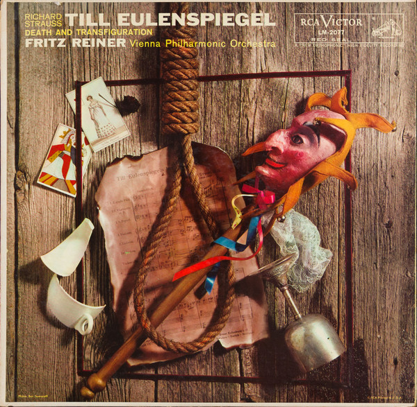Richard Strauss, Fritz Reiner, Vienna Philharmonic Orchestra* - Till Eulenspiegel / Death And Transfiguration (LP, Album, Mono)_2454130586