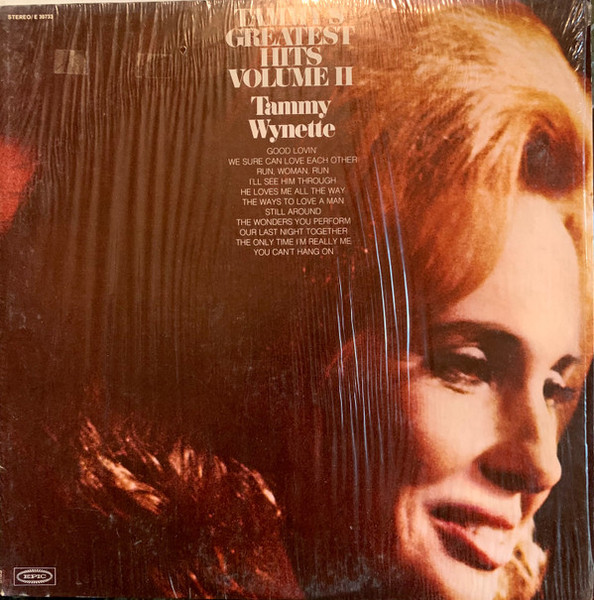 Tammy Wynette - Tammy's Greatest Hits, Volume II (LP, Comp, RE, Ora)_2409387155