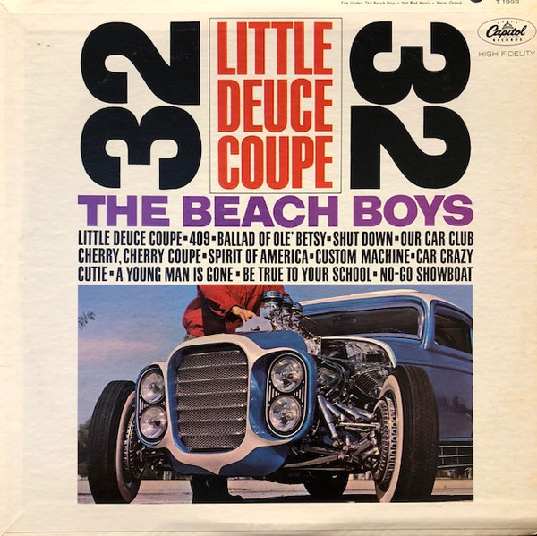 The Beach Boys - Little Deuce Coupe (LP, Album, Mono, Scr)_2390260216