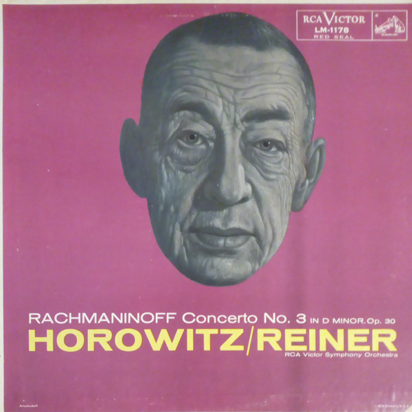 Rachmaninoff* - Horowitz*, Reiner*, RCA Victor Symphony Orchestra - Concerto No. 3, In D Minor, Op. 30 (LP, Album, Mono, dyn)_2356137772