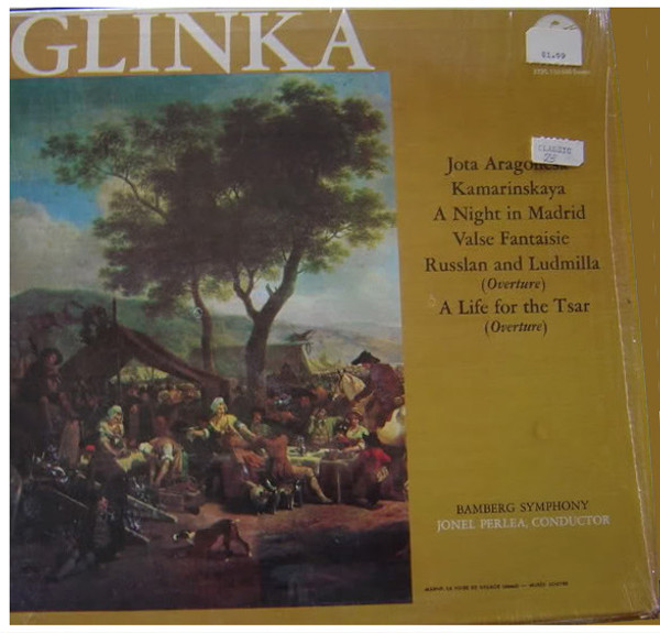 Glinka*, Jonel Perlea, Bamberger Symphoniker - Glinka - 6 Popular Works (LP, Album)_2309919778