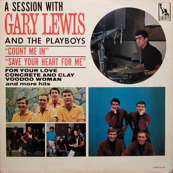 Gary Lewis And The Playboys* - A Session With Gary Lewis And The Playboys (LP, Album, Mono)_1939276676