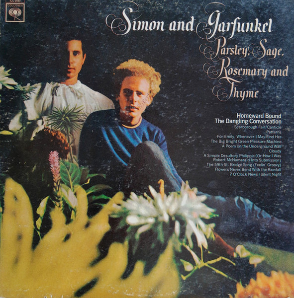 Simon And Garfunkel* - Parsley, Sage, Rosemary And Thyme (LP, Album, Mono)_1499123680