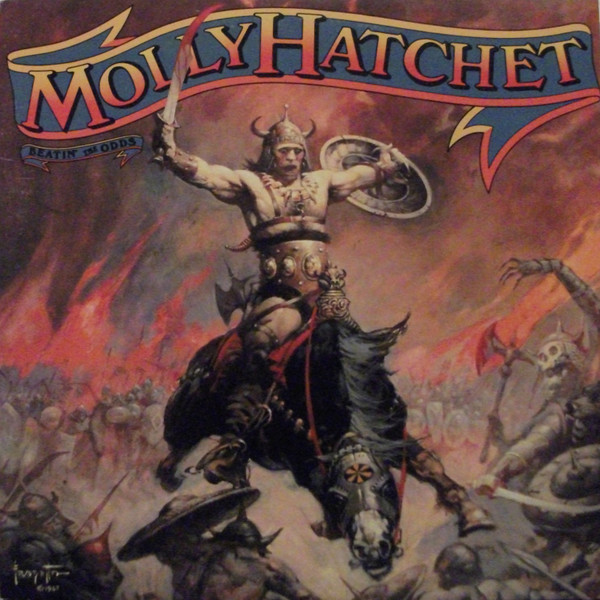 Molly Hatchet - Beatin' The Odds (LP, Album)_2776233457