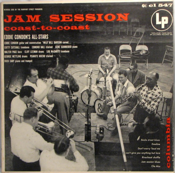 Eddie Condon's All-Stars* / The Rampart Street Paraders - Jam Session Coast-To-Coast (LP, Mono)_1070678308