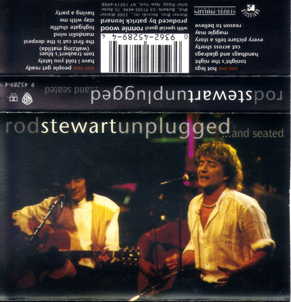 Rod Stewart With Special Guest Ronnie Wood* - Unplugged ...And Seated (Cass, Album, HX )_924475439