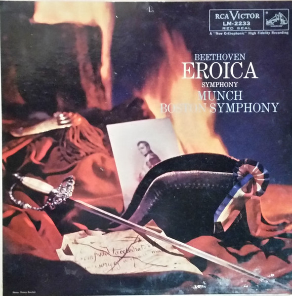 Beethoven* - Charles Munch / Boston Symphony* - Eroica (LP, Album, Mono)