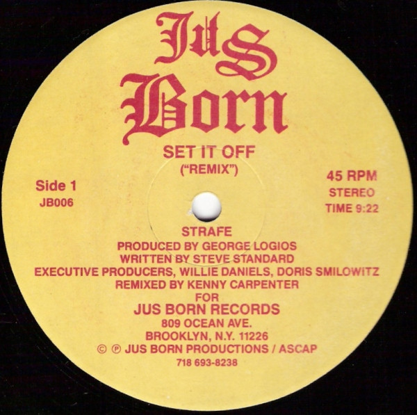 Strafe - Set It Off (Remix) (12", Yel)