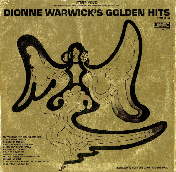 Dionne Warwick - Golden Hits Part 2 (LP, Comp, Kee)_2801251798