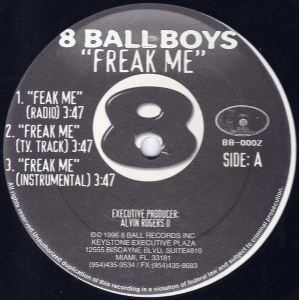 8-Ball Boys - Freak Me (12")